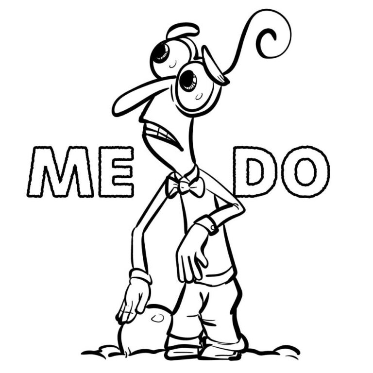 Desenho do Divertida Mente 2 para colorir e imprimir - Artesanato Passo ...