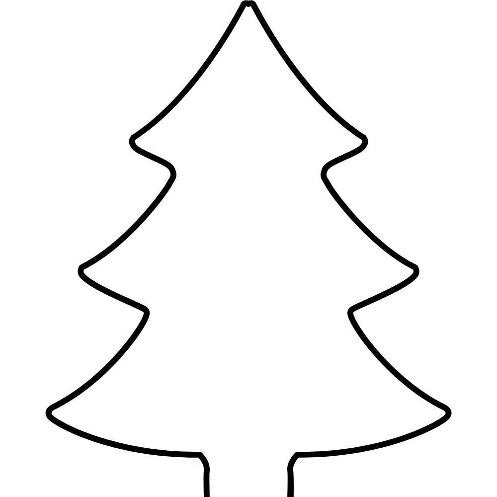 molde de arvore de natal grande