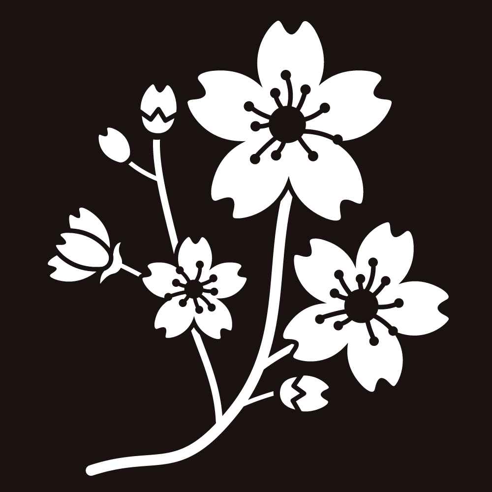 flores molde de stencil