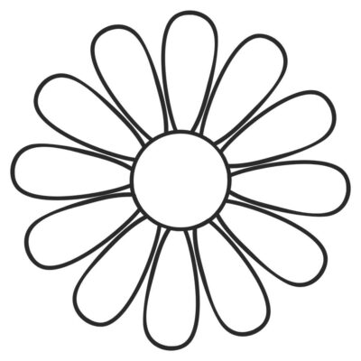 Molde de Margarida para imprimir em PDF - Artesanato Passo a Passo!