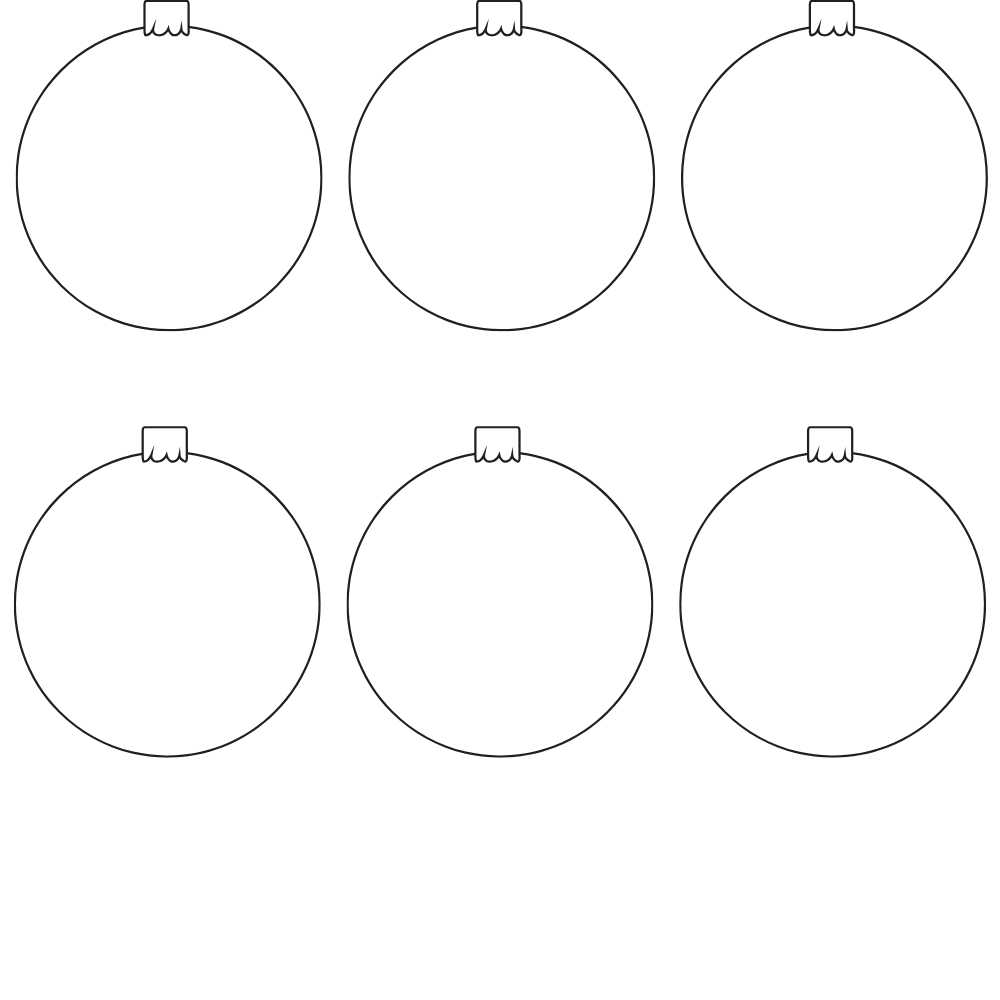 bolas de natal para imprimir