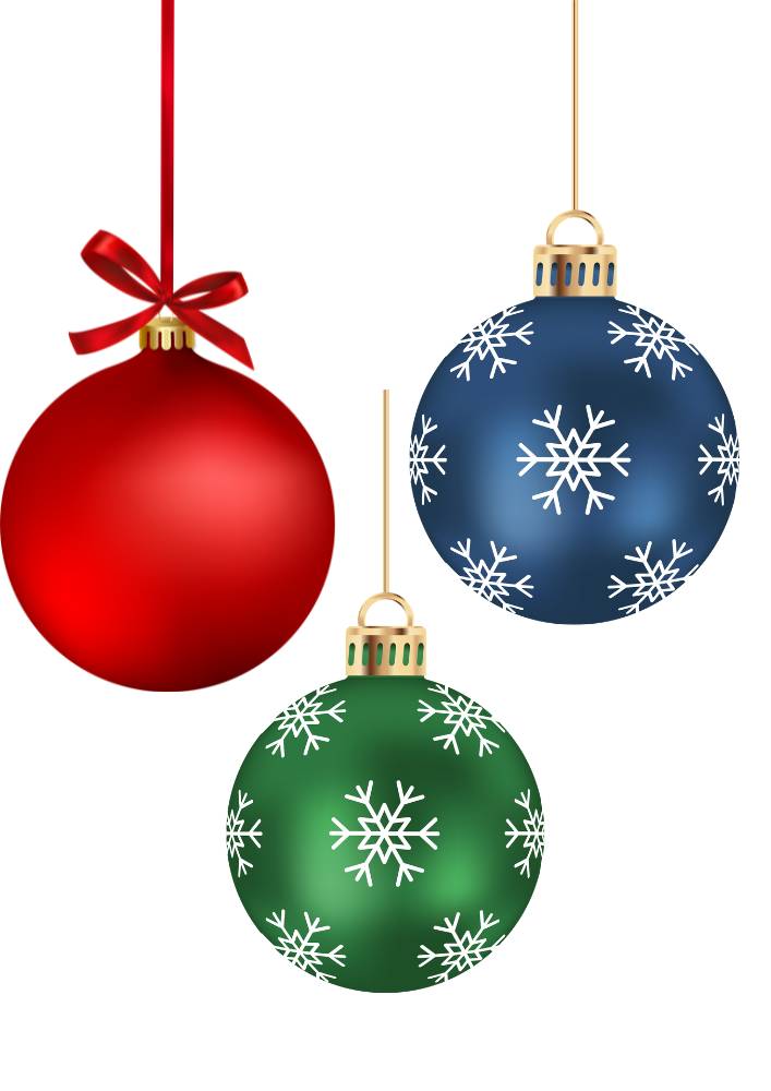 bolas de papai noel