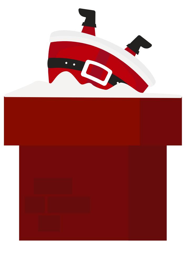 chamine do papai noel