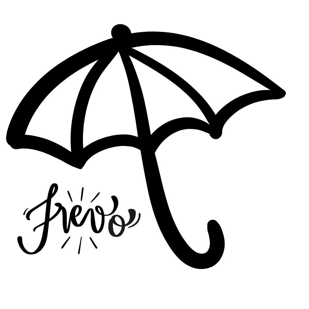 molde de guarda chuva de frevo para colorir