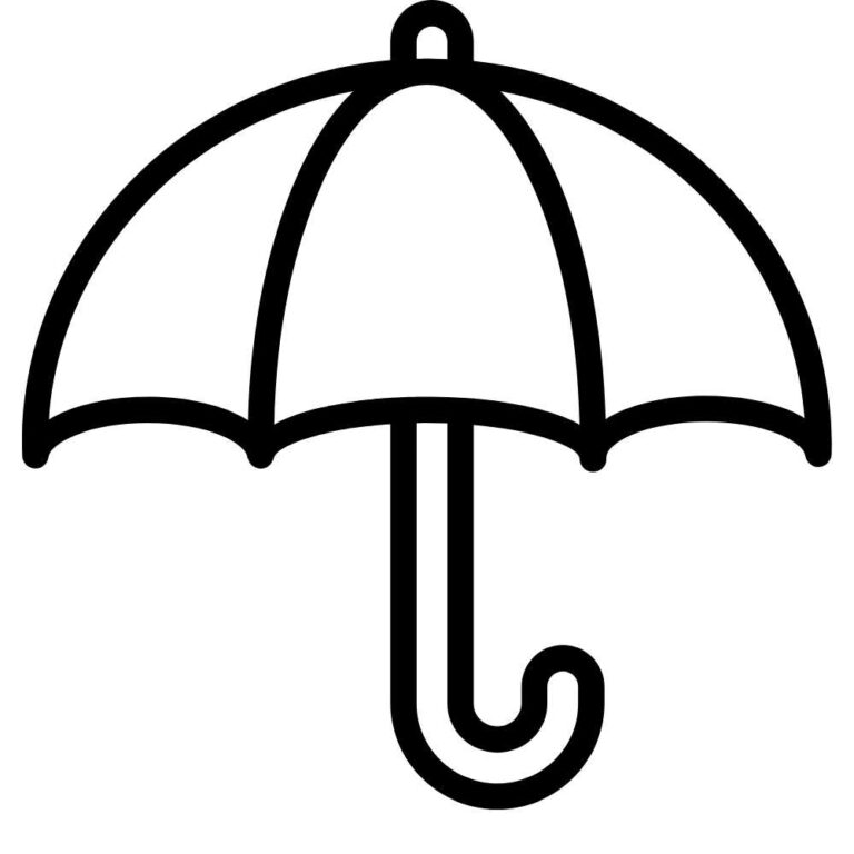 Molde de guarda chuva de frevo para imprimir - Artesanato Passo a Passo!