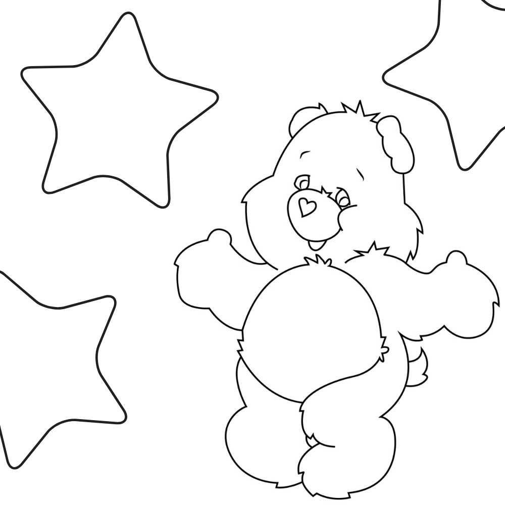 ursinhos carinhosos para pintar