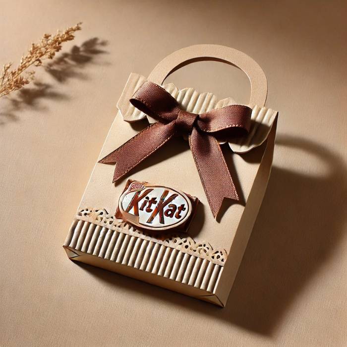 molde de caixinha kit kat