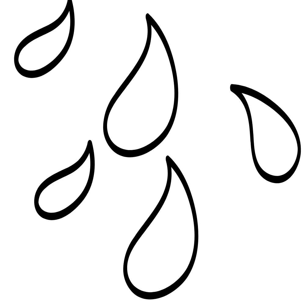 gotinha de água em eva