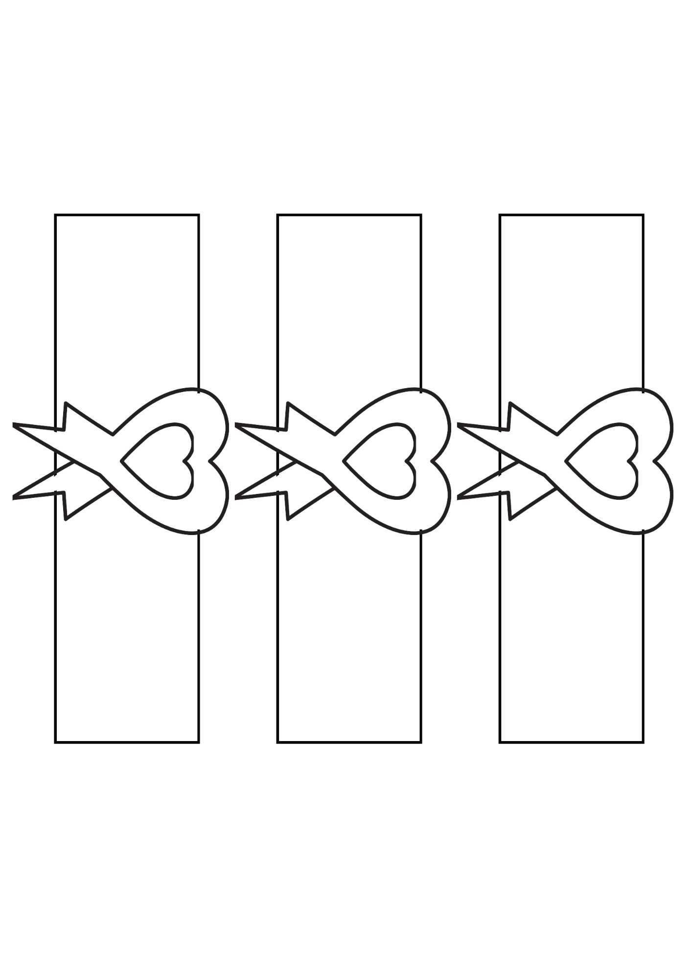 bracelete autismo imprimir coração