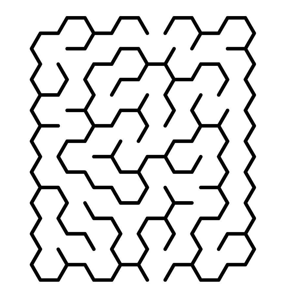 labirinto para imprimir medio