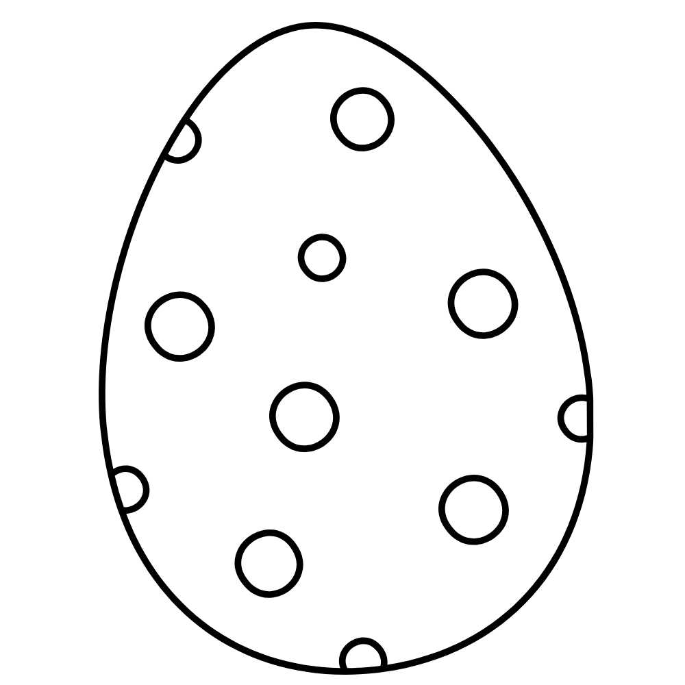 molde ovo pascoa para imprimir