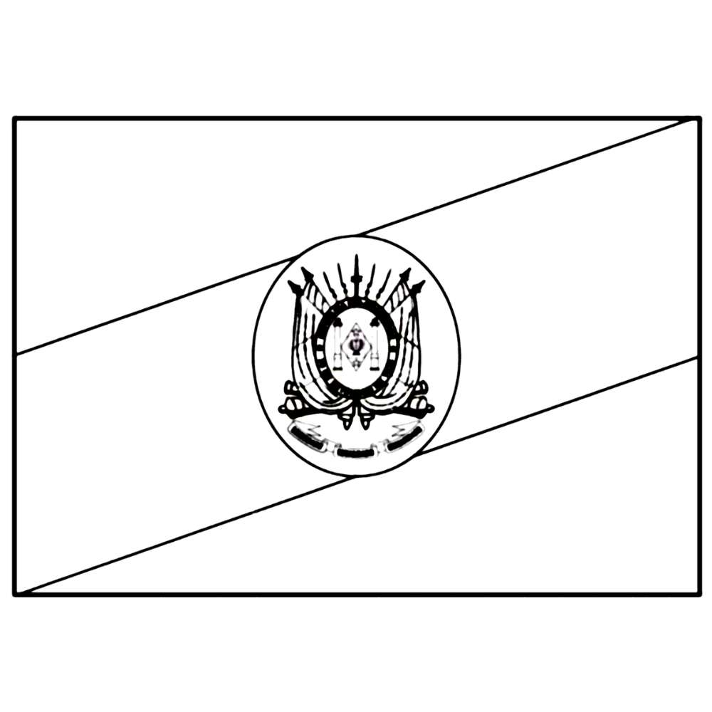 bandeira do rio grande do sul para imprimir