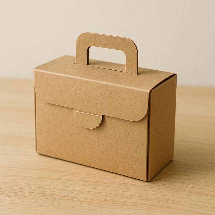 caixa maleta retangular