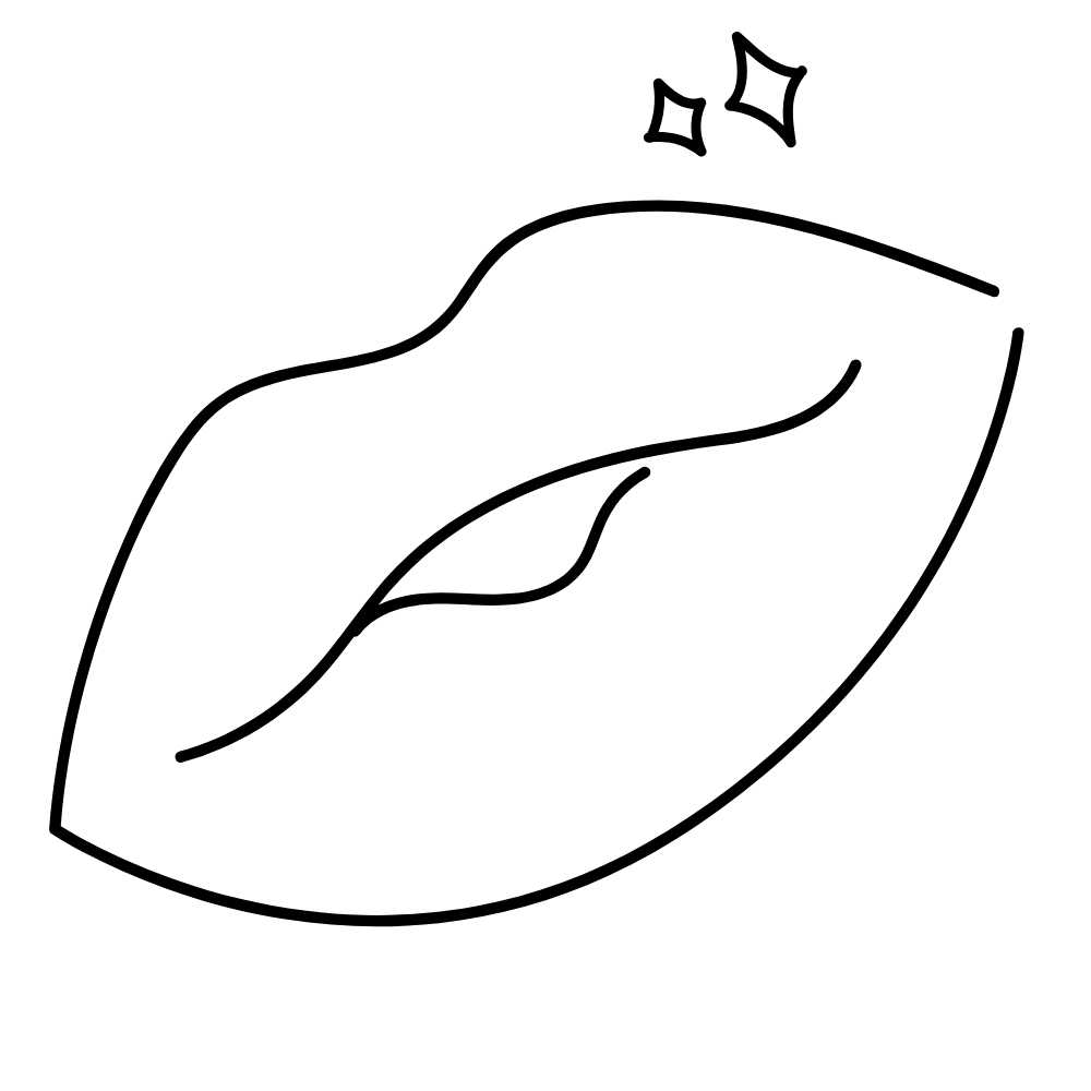 molde beijo criativo