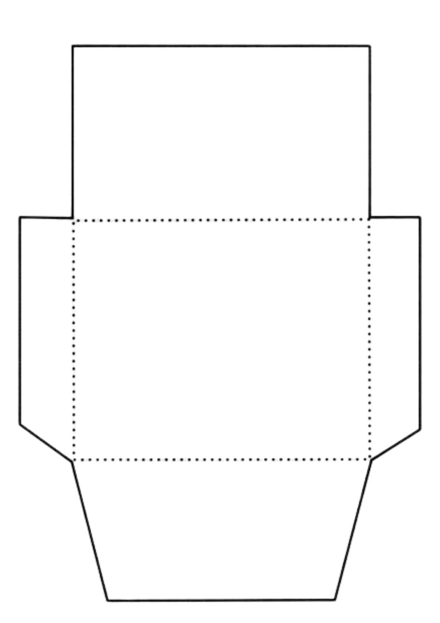 molde de carta para imprimir
