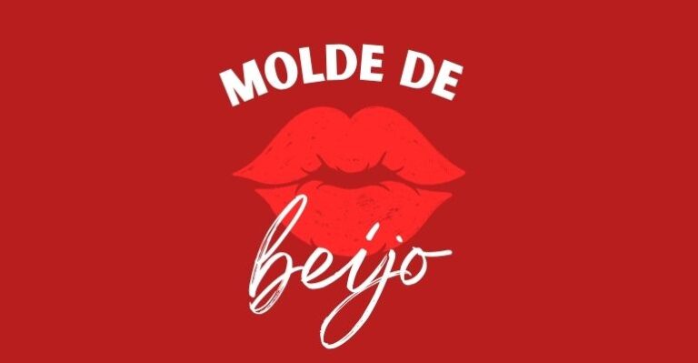 moldes beijo