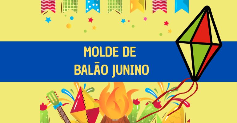 MOLDE DE BALOES JUNINOS