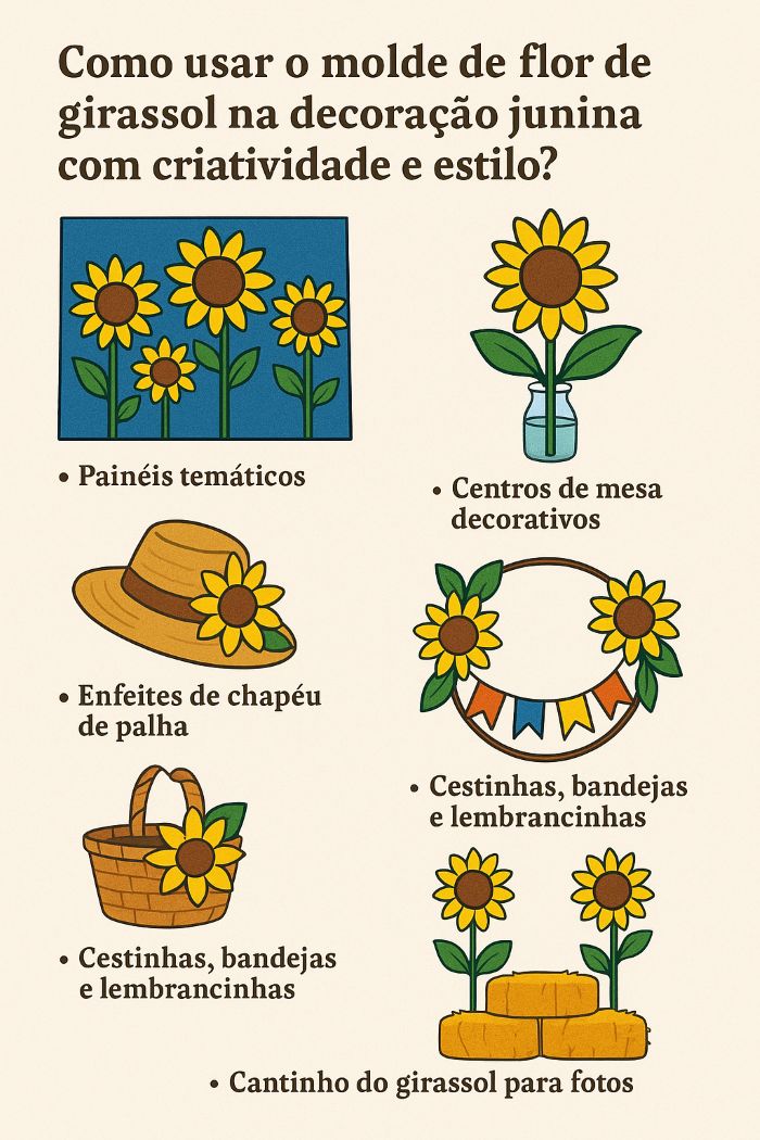 ideias decoracao flor girassol