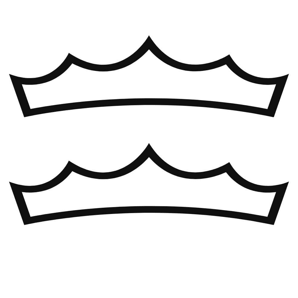 molde de coroa grande