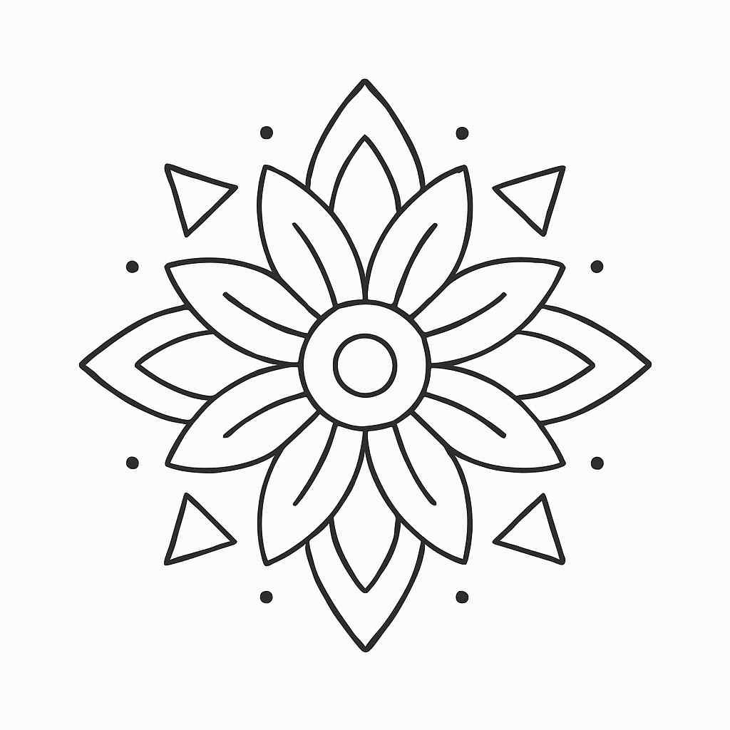 mandala simples