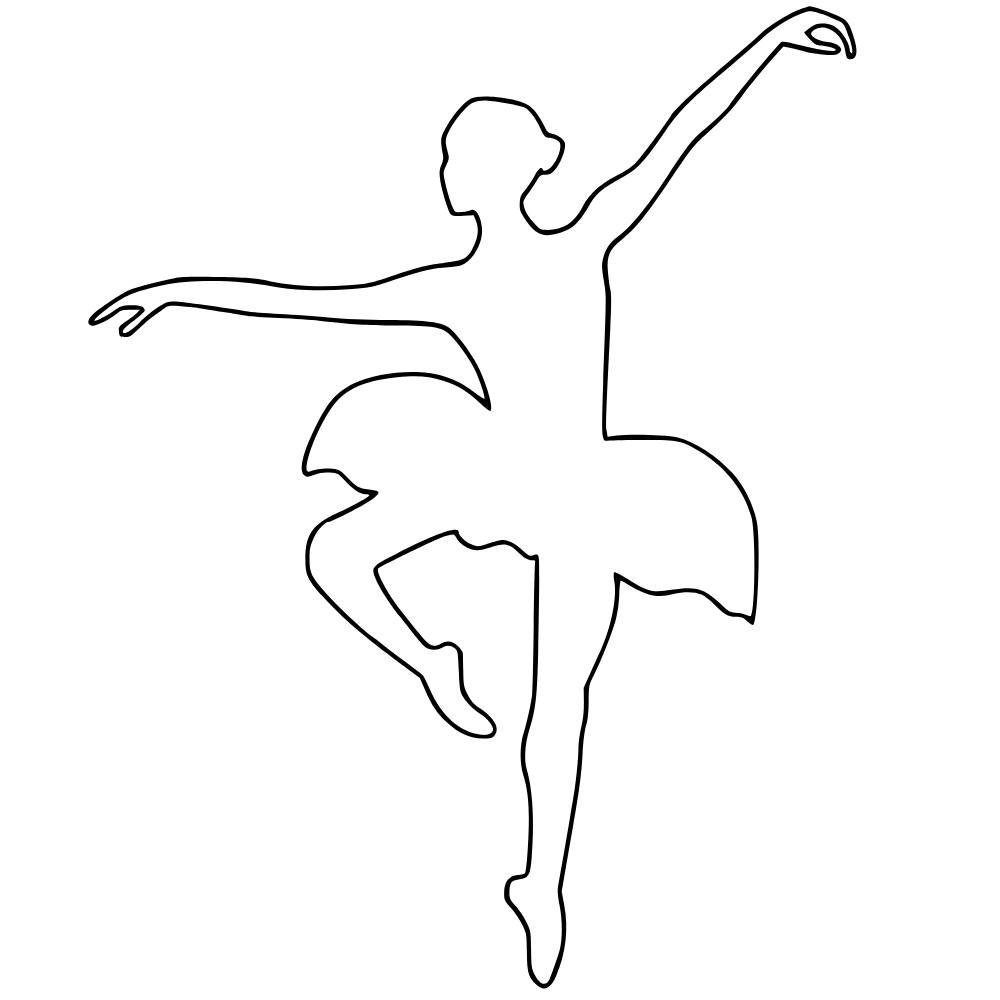 molde de bailarina em eva