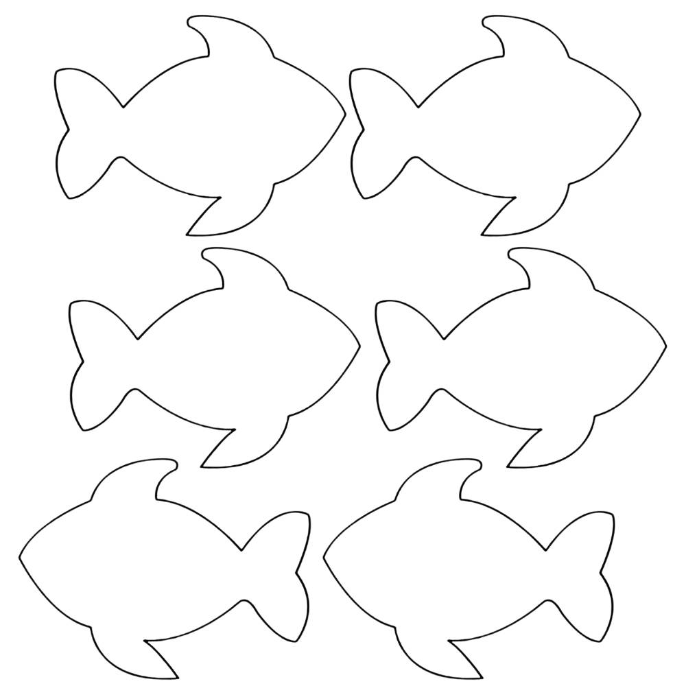 molde pescaria para imprimir