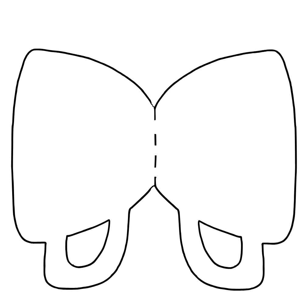 molde de xicara em papel