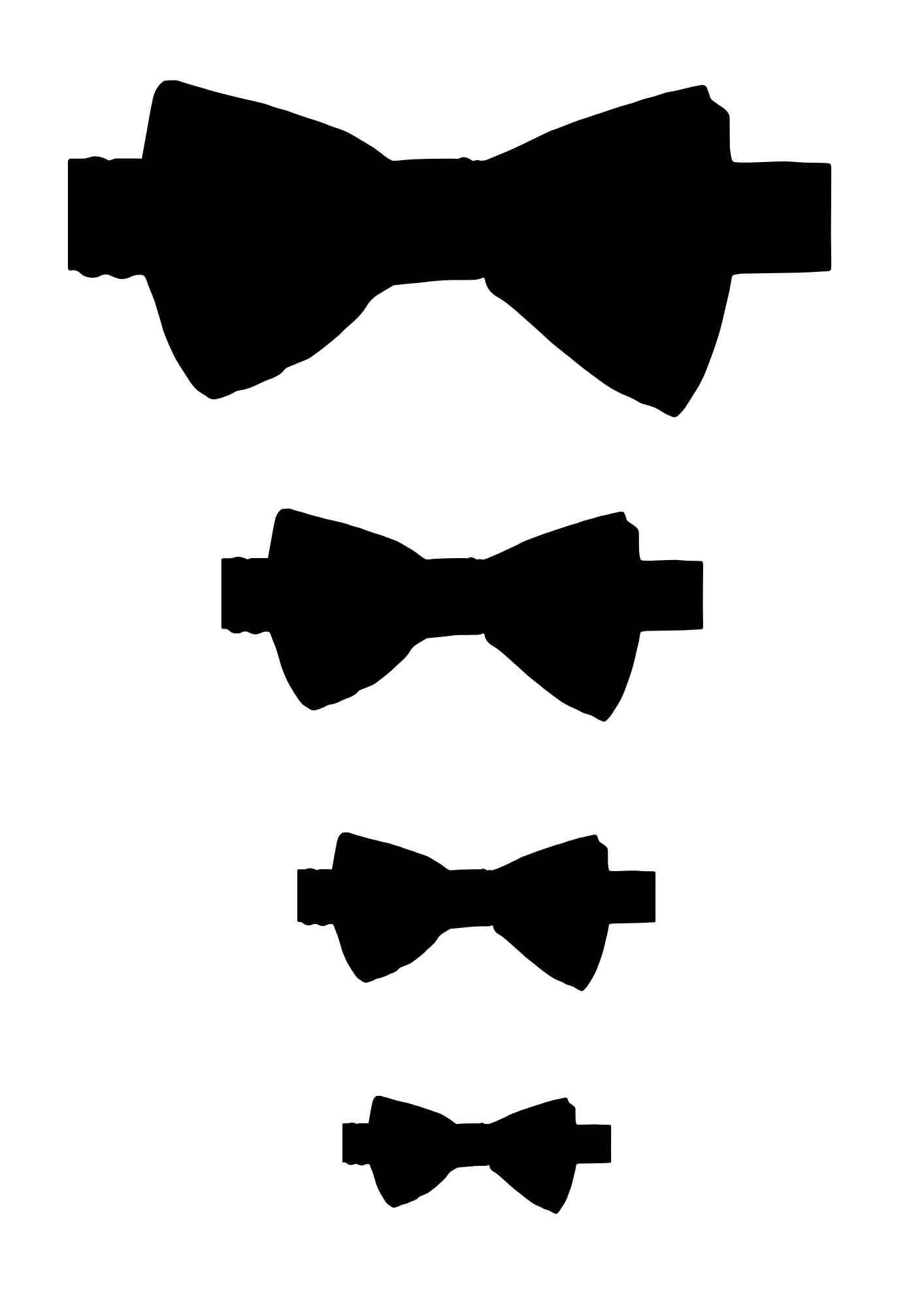 gravata borboleta molde