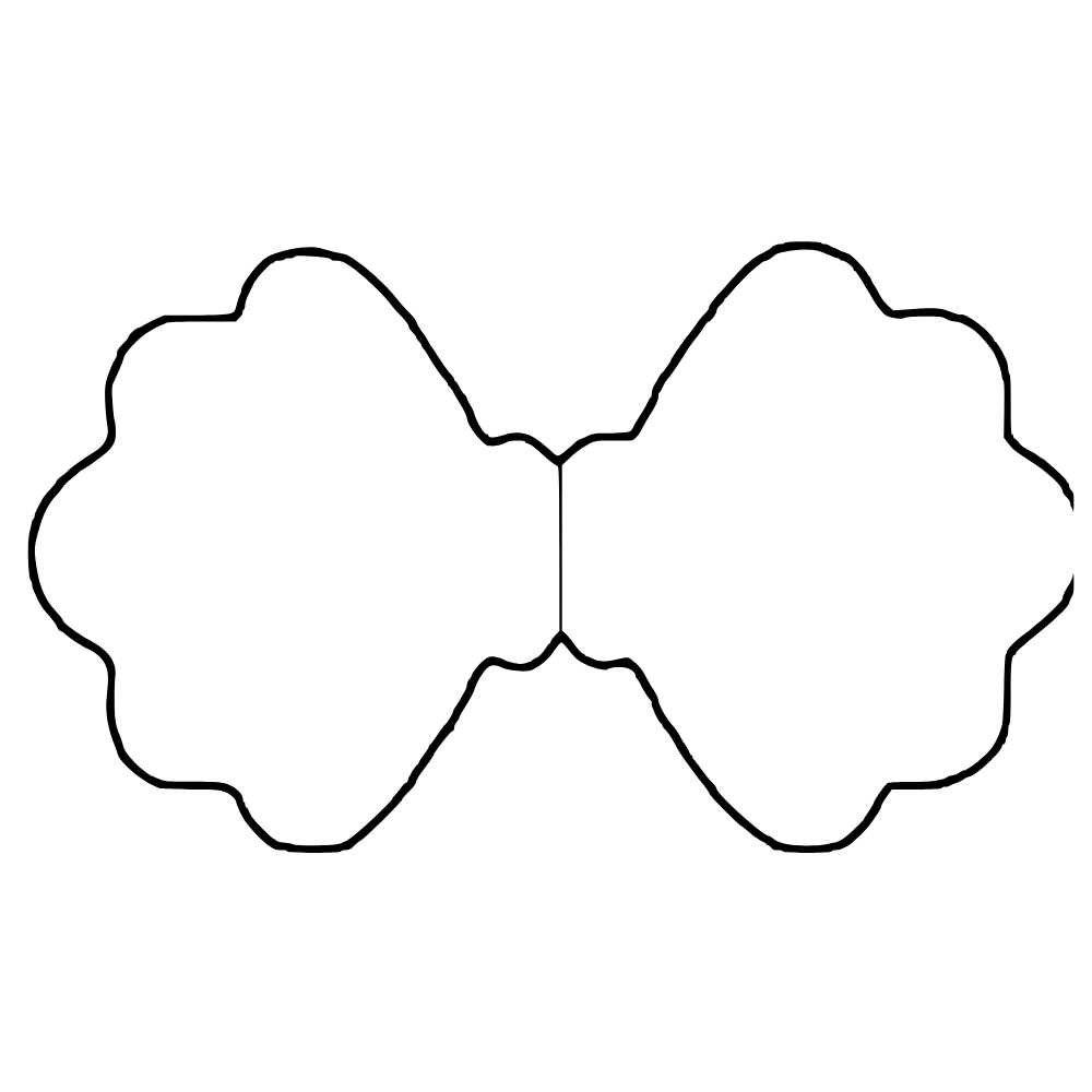 molde de concha aberta