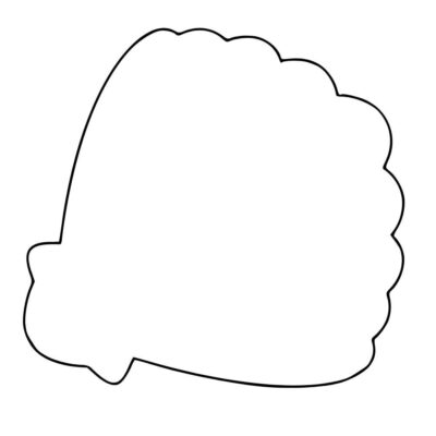 Molde de concha para imprimir - Artesanato Passo a Passo!