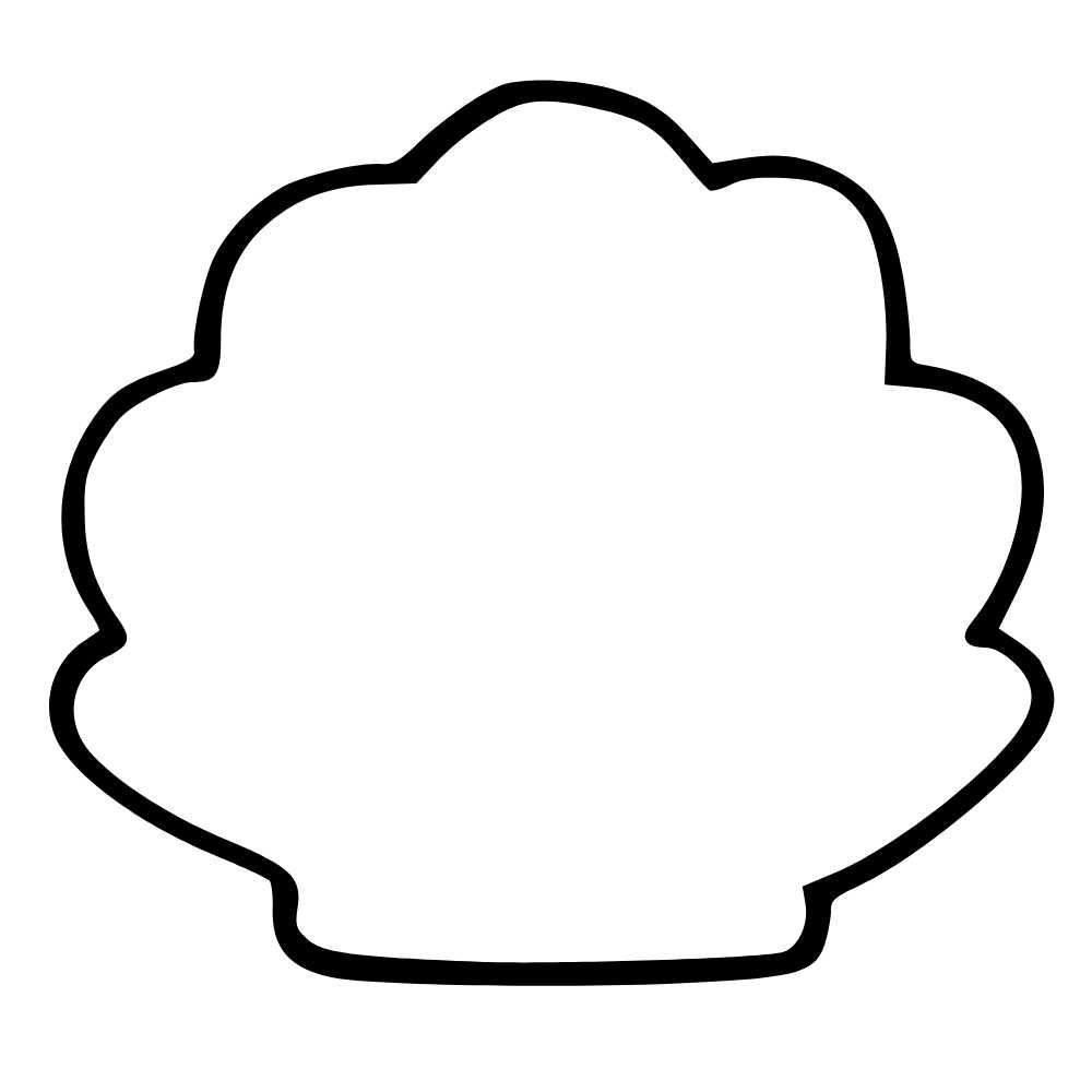 molde de concha grande