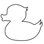 Molde de Pato para Imprimir em PDF - Artesanato Passo a Passo!