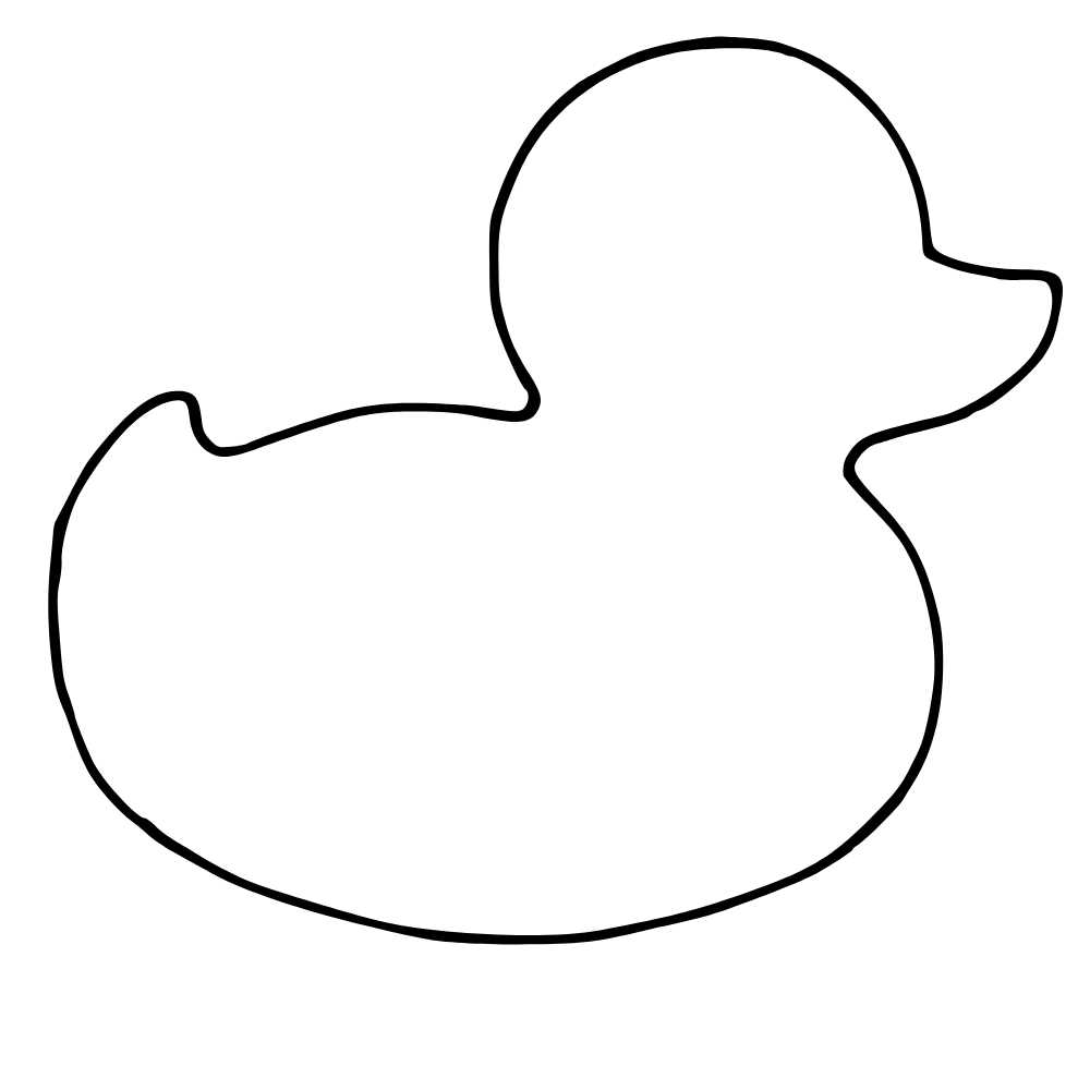 molde de pato grande