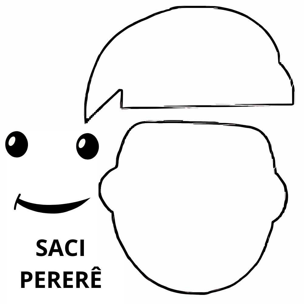 molde rosto saci perere