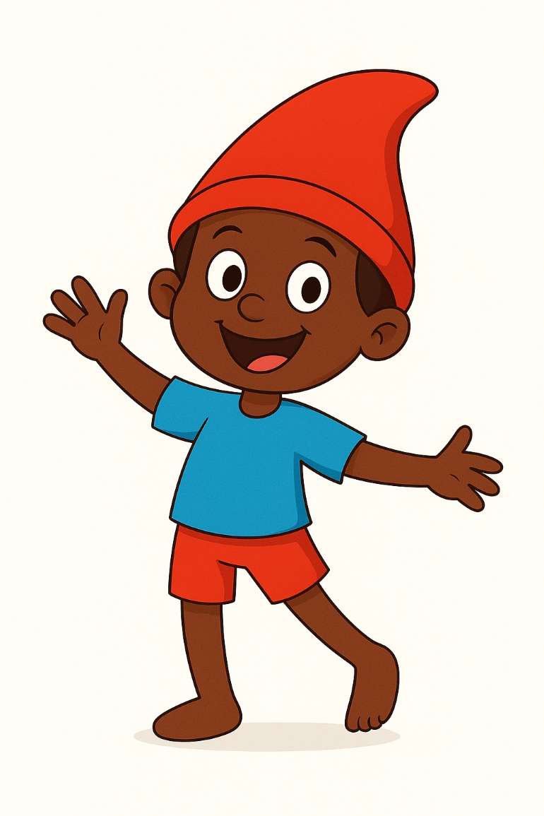 saci perere colorido