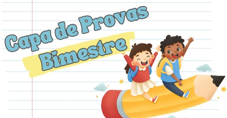 Capa de Provas Bimestre