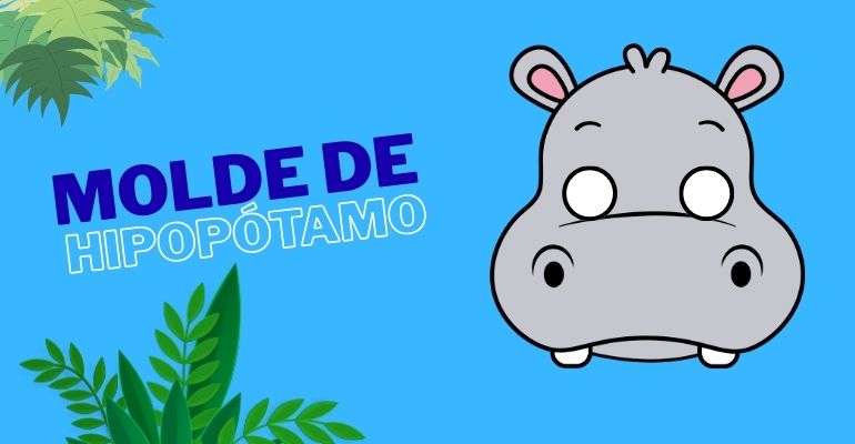 molde hipopotamo