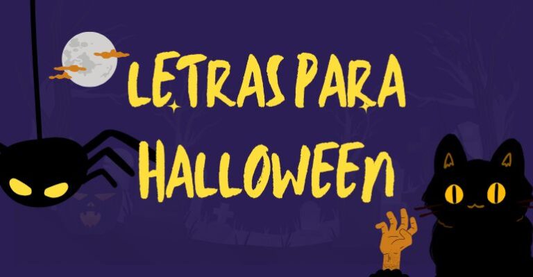 letras halloween imprimir