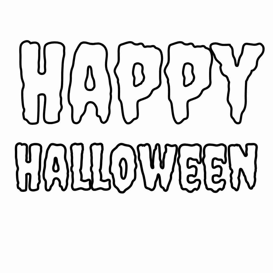 feliz halloween imprimir