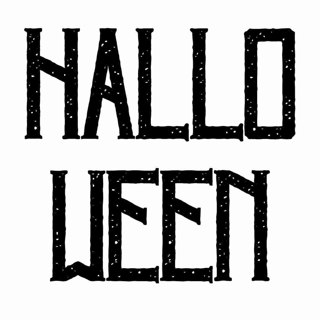 letras halloween imprimir