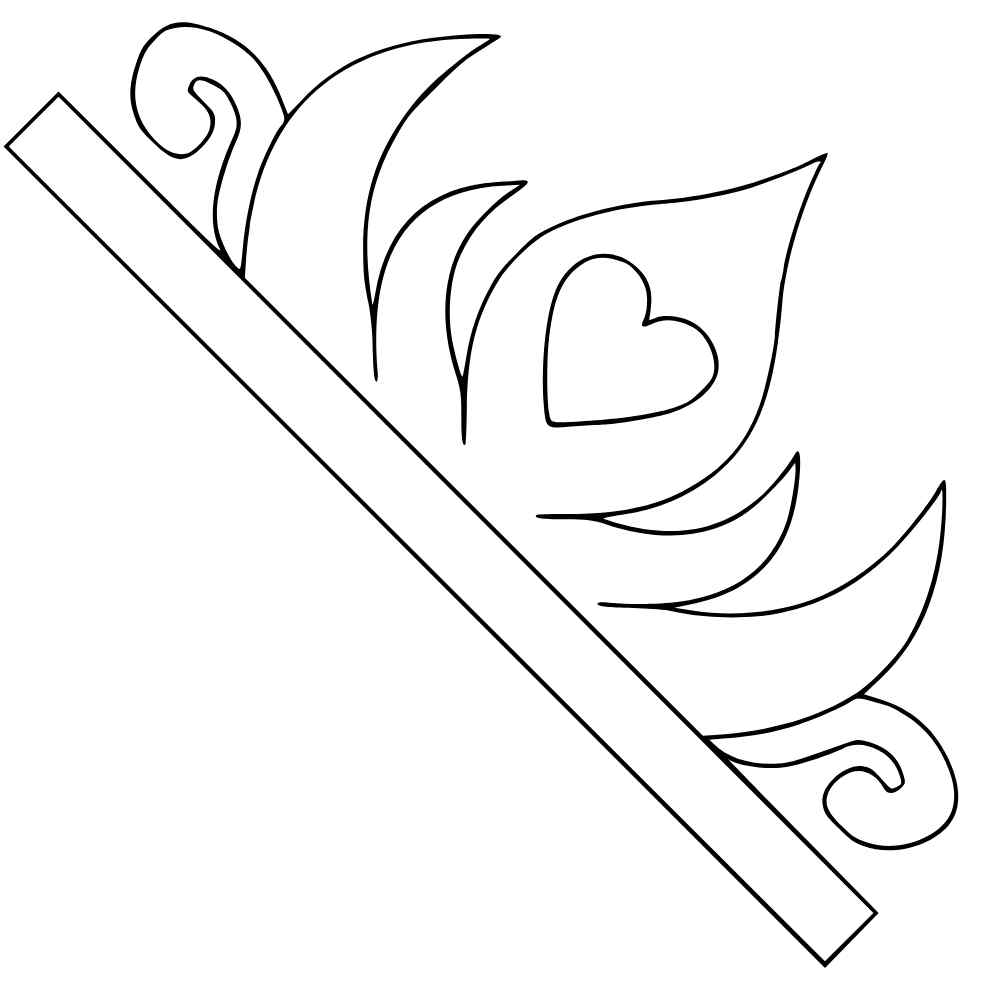 molde coroa princesa grande