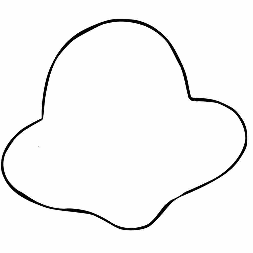 molde do rosto do grinch