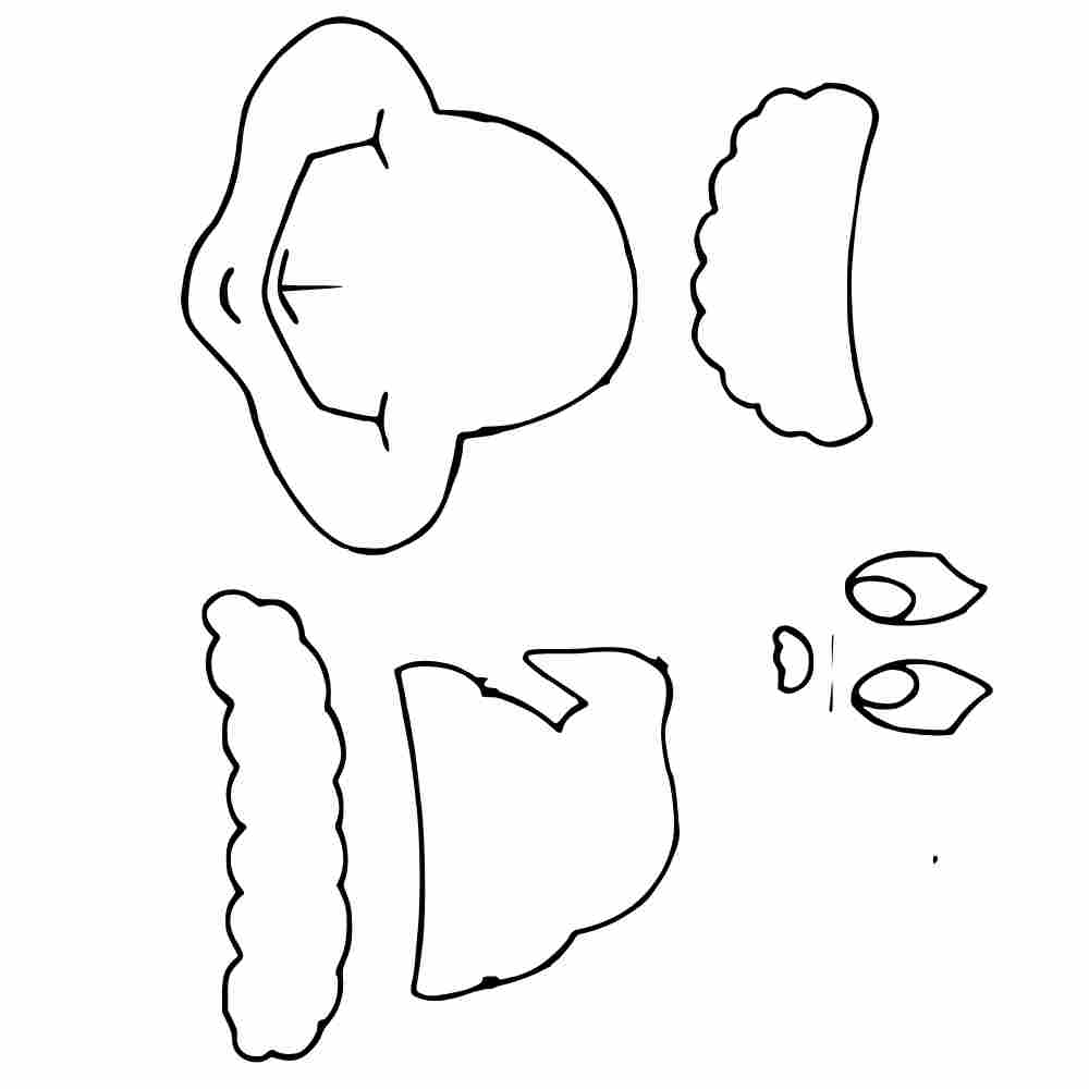 molde grinch natal imprimir 