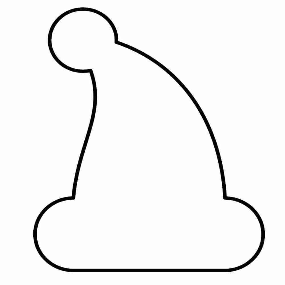 molde gorro papai noel eva