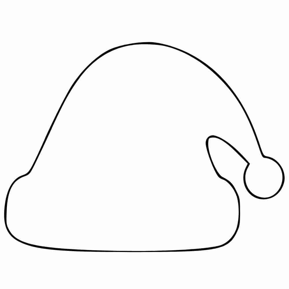 molde gorro papai noel