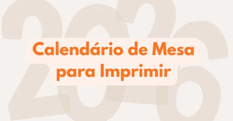 calendario de mesa para imprimir