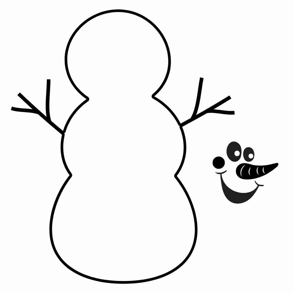 boneco de neve eva grande