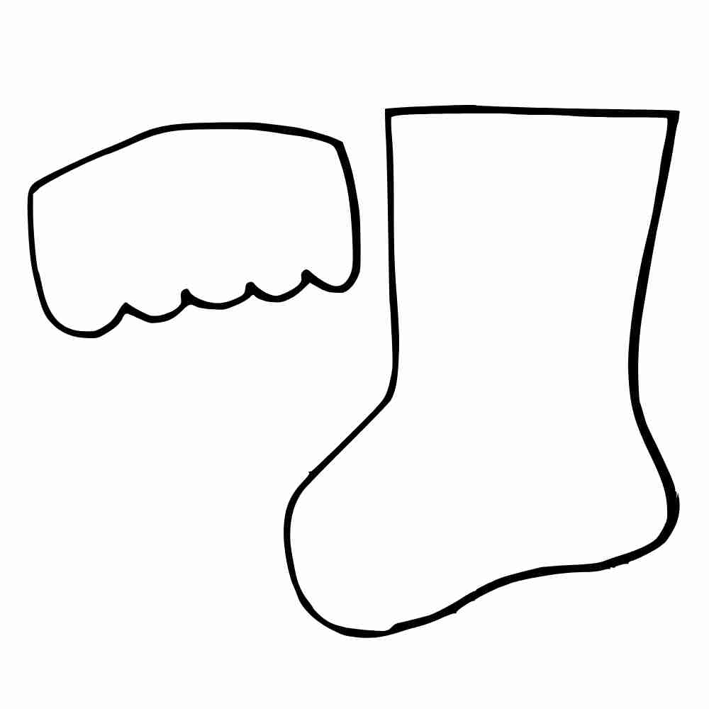 molde meia de natal em eva