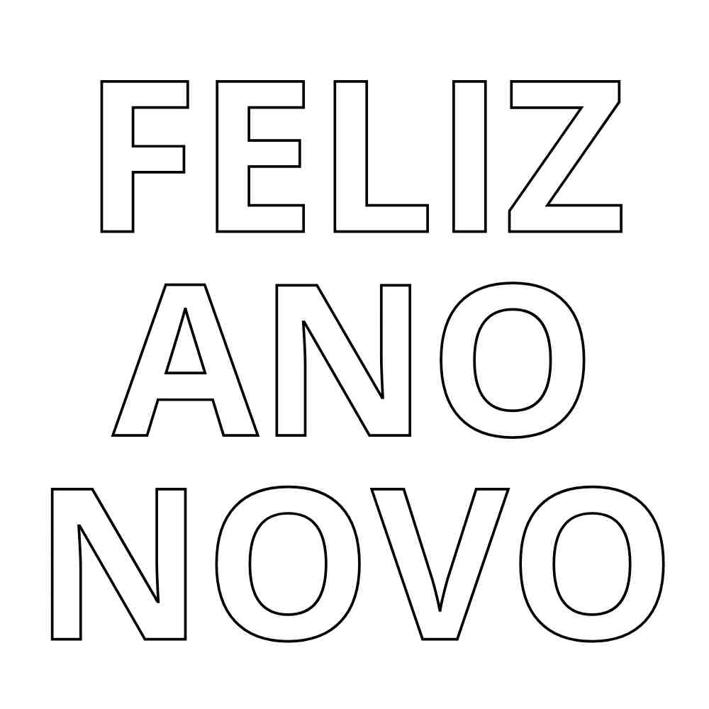 nome feliz ano novo para imprimir