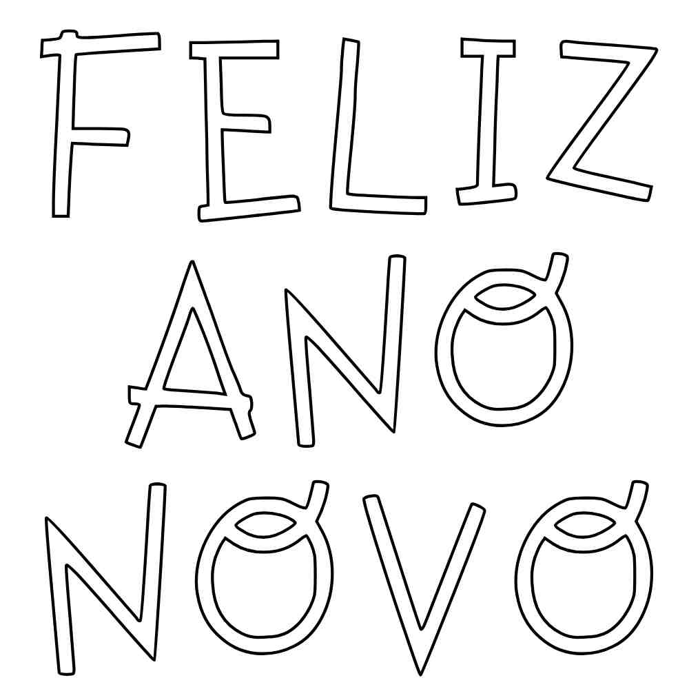 feliz ano novo